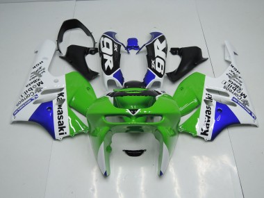 Carenado Moto ZX9R 94-97 - Verde Blanco