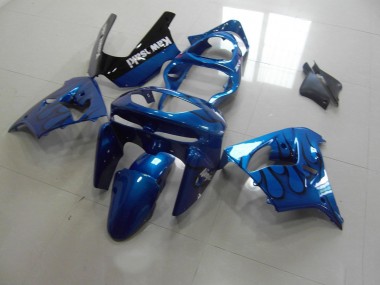 Carenado Moto ZX9R 98-99 - Azul Negro Llama