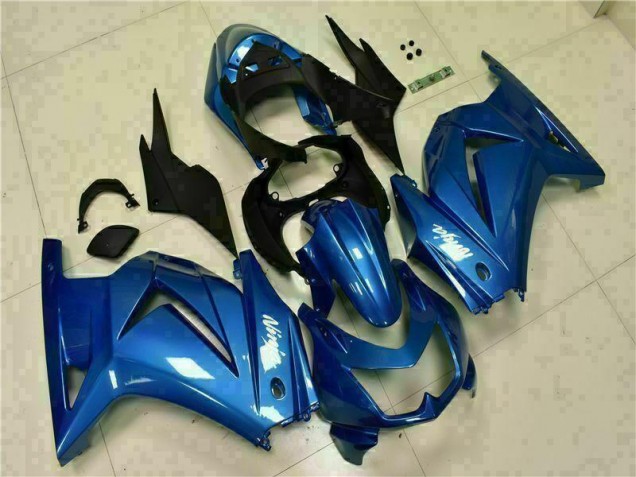 Carenado & Plástico Moto EX250 08-12 - Azul Negro Blanco Ninja