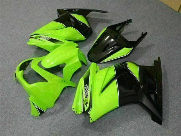 Carenado & Plástico Moto EX250 08-12 - Verde Negro Ninja