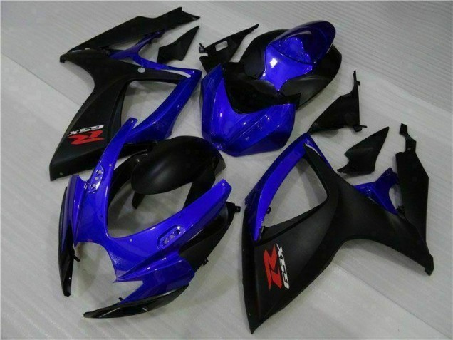 Carenado & Plástico Moto GSXR 600 / 750 K6 06-07 - Azul Negro
