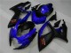 Carenado & Plástico Moto GSXR 600 / 750 K6 06-07 - Azul Negro
