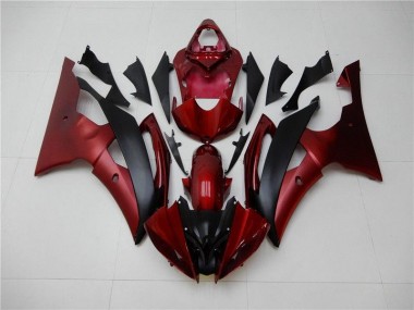 Carenado & Plástico Moto R6 08-16 - Rojo Negro