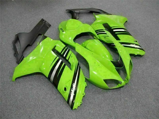 Carenado & Plástico Moto ZX6R 07-08 - Verde Negro