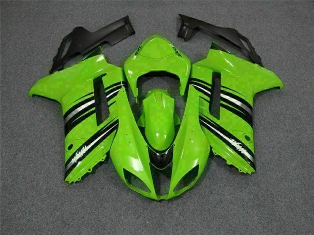 Carenado & Plástico Moto ZX6R 07-08 - Verde Negro