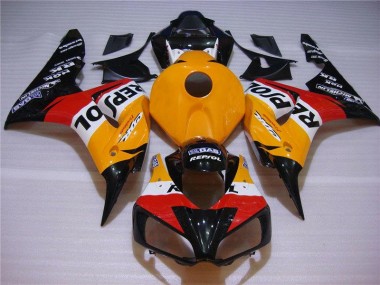 Carenados Moto CBR 1000 RR 04-05 - Naranja Negro Repsol