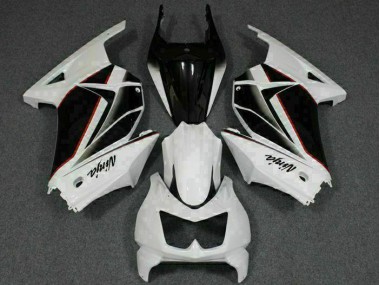 Carenados Moto EX250 08-12 - Blanco Negro Ninja