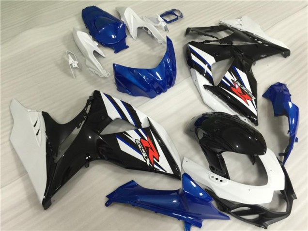 Carenados Moto GSXR 1000 K9 09-16 - Blanco Azul Negro Carenados Moto GSXR 1000 K9 09-16 - Blanco Azul Negro