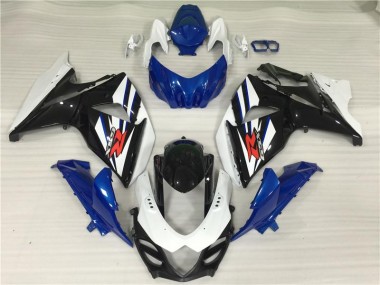 Carenados Moto GSXR 1000 K9 09-16 - Blanco Azul Negro