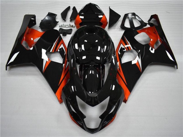 Carenados Moto GSXR 600 / 750 K4 04-05 - Naranja Negro Carenados Moto GSXR 600 / 750 K4 04-05 - Naranja Negro