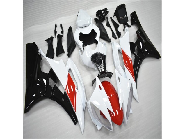 Carenados Moto R6 06-07 - Rojo Blanco Negro