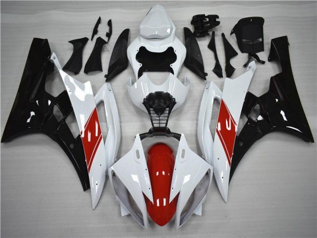 Carenados Moto R6 06-07 - Rojo Blanco Negro