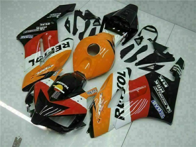 Carrocería Motocicletas CBR 1000 RR 04-05 - Naranja Negro Repsol