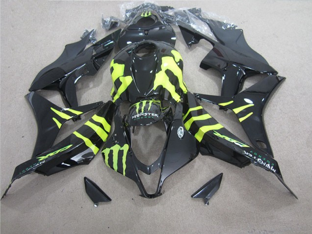 Carrocería Motocicletas CBR 1000 RR 04-05 - Negro Verde Monster