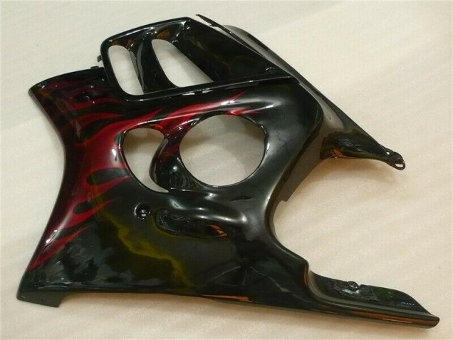 Carrocería Motocicletas CBR 600 F3 95-98 - Negro Rojo Llama