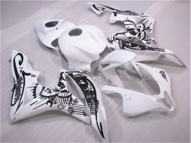 Carrocería Motocicletas CBR 600 RR 07-08 - Negro Blanco