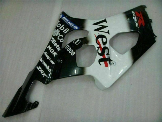 Carrocería Motocicletas GSXR 1000 K3 03-04 - Blanco Negro Carrocería Motocicletas GSXR 1000 K3 03-04 - Blanco Negro
