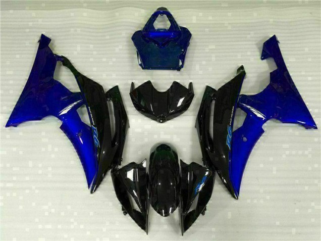 Carrocería Motocicletas R6 08-16 - Azul Negro Carrocería Motocicletas R6 08-16 - Azul Negro