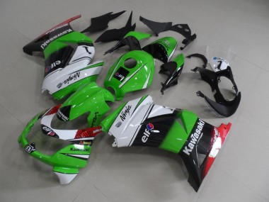 Carrocería Motocicletas ZX 250R 08-12 - Verde Blanco Negro