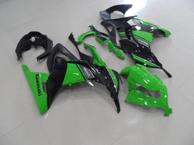 Carrocería Motocicletas ZX 300R 13-16 - Negro Verde