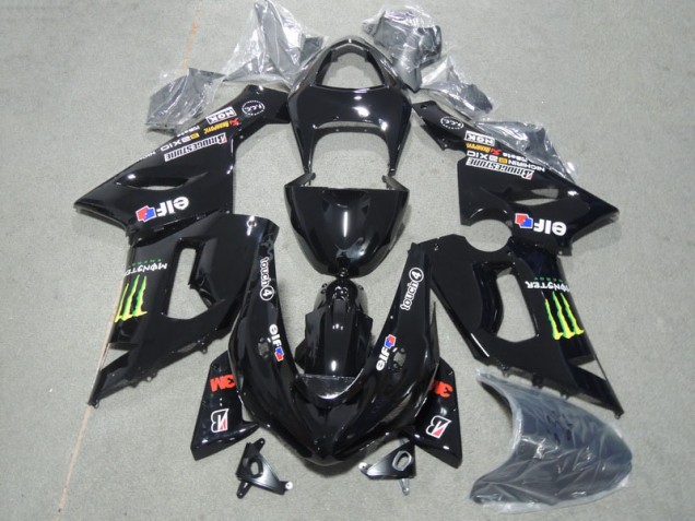 Carrocería Motocicletas ZX6R 05-06 - 3M Touch4 Monster Negro