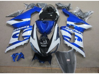 Carrocería Motocicletas ZX6R 05-06 - Azul Blanco