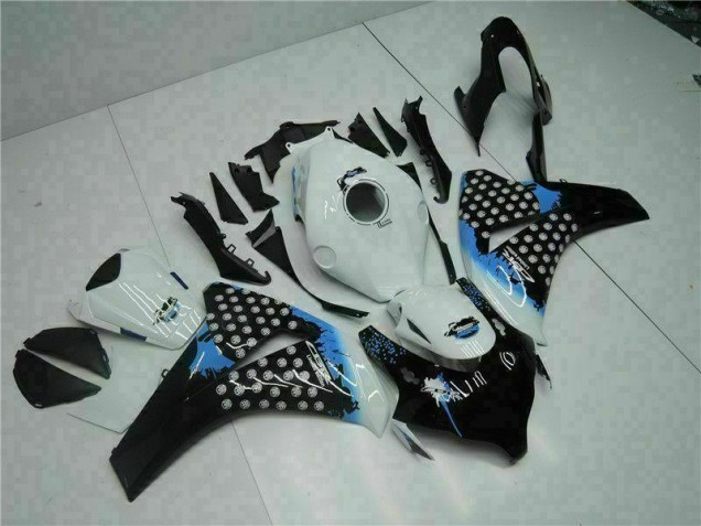 Inyección Kit Carenado Moto CBR 1000 RR 08-11 - Blanco Negro