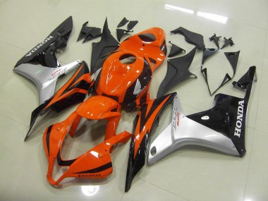 Inyección Kit Carenado Moto CBR 600 RR 07-08 - Naranja Plata Negro