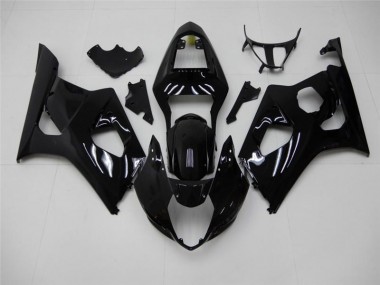 Inyección Kit Carenado Moto GSXR 1000 K3 03-04 - Brillante Negro
