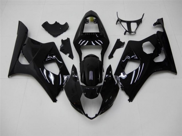 Inyección Kit Carenado Moto GSXR 1000 K3 03-04 - Brillante Negro Inyección Kit Carenado Moto GSXR 1000 K3 03-04 - Brillante Negro