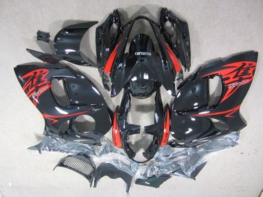 Inyección Kit Carenado Moto GSXR 1300 Hayabusa 08-19 - Negro Rojo