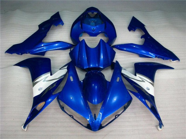 Inyección Kit Carenado Moto R1 04-06 - Azul Blanco