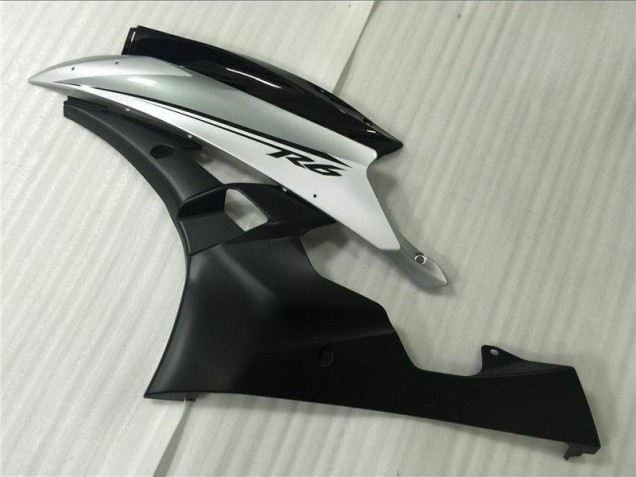 Inyección Kit Carenado Moto R6 06-07 - Plata Negro