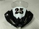 Inyección Kit Carenado Moto R6 08-16 - Blanco Negro Inyección Kit Carenado Moto R6 08-16 - Blanco Negro