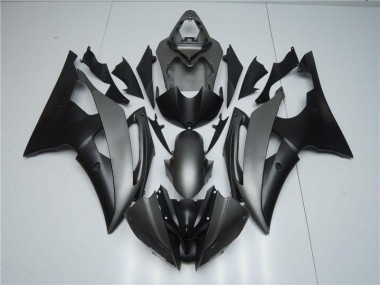 Inyección Kit Carenado Moto R6 08-16 - Gris Negro