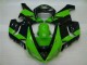 Inyección Kit Carenado Moto ZX6R 05-06 - Verde Negro Inyección Kit Carenado Moto ZX6R 05-06 - Verde Negro