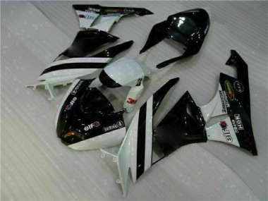 Inyección Kit Carenado Moto ZX6R 09-12 - Negro Blanco 3M Touch4
