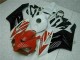 Inyección Kits Carenado Moto CBR 1000 RR 04-05 - Rojo Blanco Inyección Kits Carenado Moto CBR 1000 RR 04-05 - Rojo Blanco
