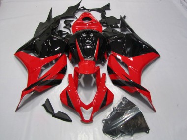 Inyección Kits Carenado Moto CBR 600 RR 09-12 - Rojo Negro