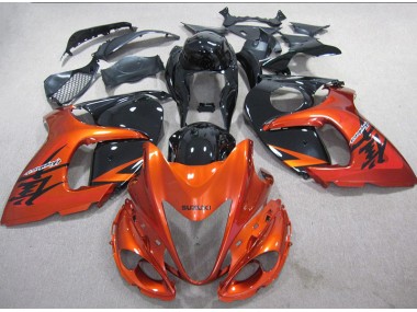 Inyección Kits Carenado Moto GSXR 1300 Hayabusa 08-19 - Naranja Negro