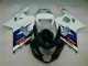 Inyección Kits Carenado Moto GSXR 600 / 750 K4 04-05 - Blanco Negro Inyección Kits Carenado Moto GSXR 600 / 750 K4 04-05 - Blanco Negro