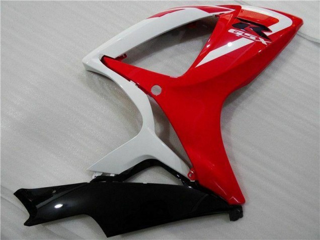 Inyección Kits Carenado Moto GSXR 600 / 750 K6 06-07 - Rojo Blanco