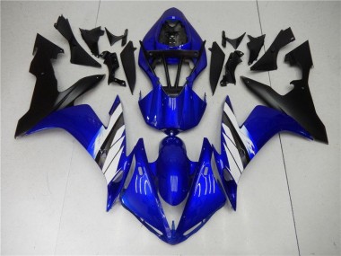 Inyección Kits Carenado Moto R1 04-06 - Azul Blanco Negro