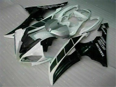 Inyección Kits Carenado Moto R6 08-16 - Blanco Negro