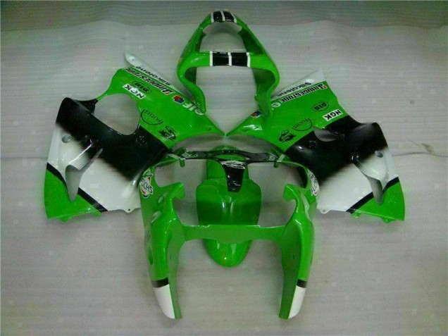 Inyección Kits Carenado Moto ZX6R 00-02 - Verde Negro Inyección Kits Carenado Moto ZX6R 00-02 - Verde Negro