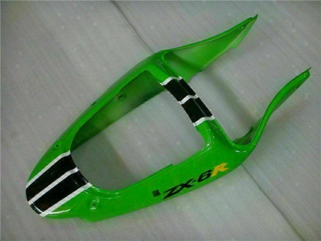 Inyección Kits Carenado Moto ZX6R 00-02 - Verde Negro Inyección Kits Carenado Moto ZX6R 00-02 - Verde Negro