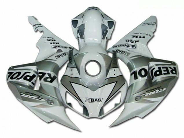 Kit ABS Carenado Motocicleta CBR 1000 RR 04-05 - Plata Repsol Kit ABS Carenado Motocicleta CBR 1000 RR 04-05 - Plata Repsol
