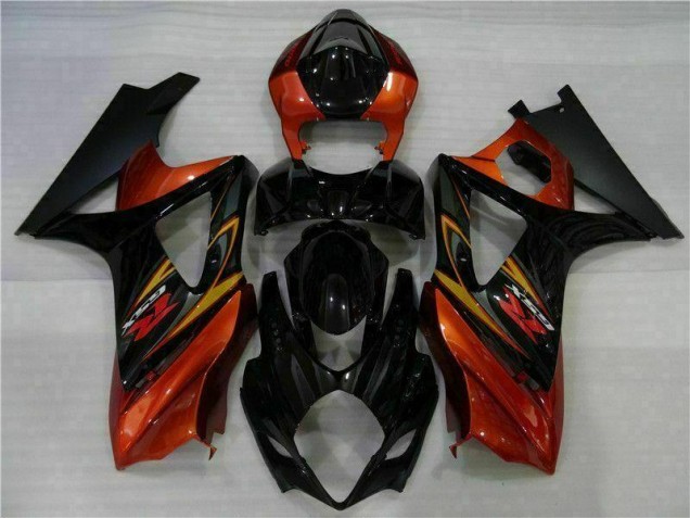 Kit ABS Carenado Motocicleta GSXR 1000 K7 07-08 - Negro Kit ABS Carenado Motocicleta GSXR 1000 K7 07-08 - Negro