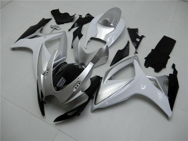 Kit ABS Carenado Motocicleta GSXR 600 / 750 K6 06-07 - Plata Kit ABS Carenado Motocicleta GSXR 600 / 750 K6 06-07 - Plata