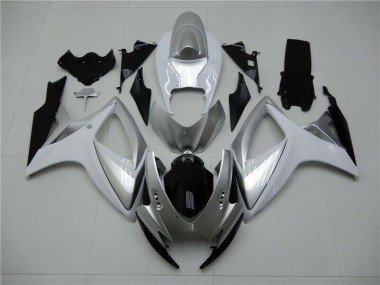 Kit ABS Carenado Motocicleta GSXR 600 / 750 K6 06-07 - Plata